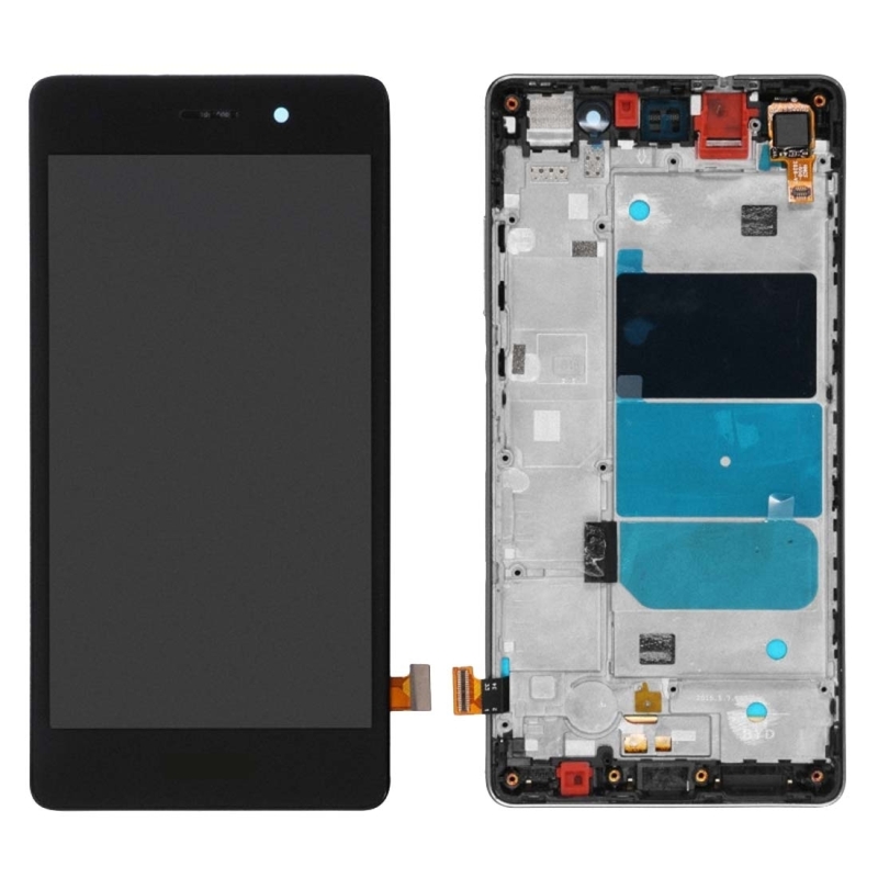Pantalla LCD y Pantalla táctil con marco Huawei P8 Lite